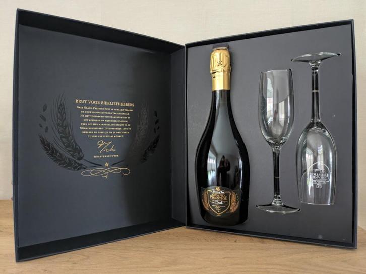 Hertog Jan - Grand Prestige Brut 2023 - 75cl - Exclusief, Verzamelen, Biermerken, Nieuw, Flesje(s), Hertog Jan, Ophalen of Verzenden