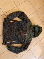 Skijas meisje print groen roze camouflage 176 windbreker, Ophalen of Verzenden, Zo goed als nieuw, Meisje, Jas