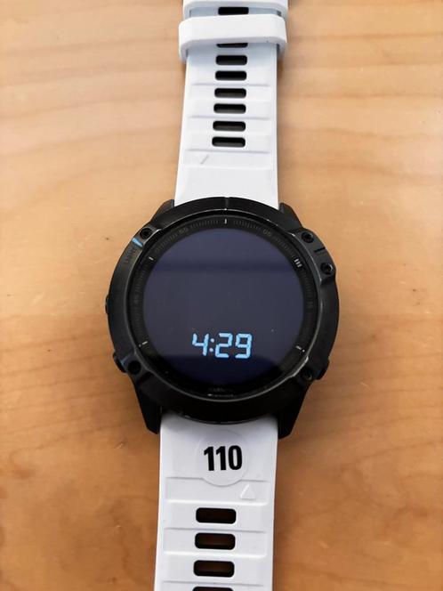 Garmin Fenix 6x met saffierglas (gpsinruil-nr 110), Sieraden, Tassen en Uiterlijk, Sporthorloges, Zo goed als nieuw, Android, Zwart