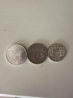 3 echte zilveren munten uit 1973/1933/1960, Postzegels en Munten, Munten | Nederland, Ophalen of Verzenden