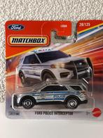 Matchbox Ford Police Interceptor - Nieuw in Verpakking, Ophalen of Verzenden, Nieuw