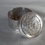 Jampothouder met deksel verzilverd H. Hooijkaas zonder glas, Antiek en Kunst, Ophalen