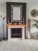 Gesloten gashaard Faber Spectra Nova met natuurstenen schouw, Huis en Inrichting, Haarden, Ophalen, Gebruikt, Inbouwhaard, Gashaard