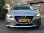 Mazda 3 2.0 TS+ DAB PDC Leder Cruise control Regensensor Voo, Auto's, Mazda, Stof, Gebruikt, Zwart, Bedrijf