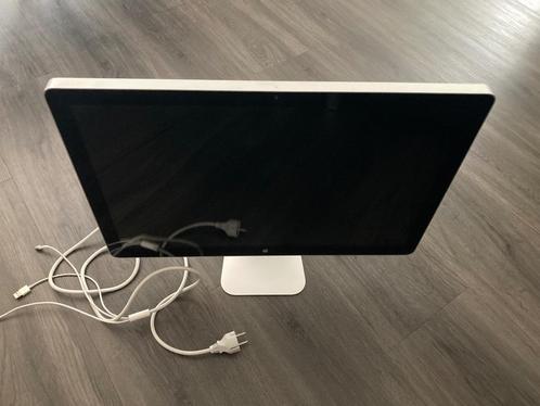 Apple LED Cinema Display 24", Computers en Software, Monitoren, Gebruikt, 61 t/m 100 Hz, DisplayPort, Ingebouwde speakers, Ingebouwde camera