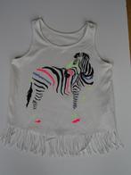 Topje met zebra afbeelding maat 134, Gebruikt, C&A, Meisje, Ophalen of Verzenden