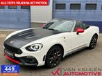 Abarth 124 Spider 1.4 170 PK l Navi l Keyles l Record Monza, Auto's, Fiat, Gebruikt, Zwart, 4 cilinders, Cabriolet