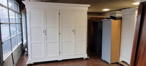 Brocante garderobe kasten, kledingkasten, slaapkamerkasten, Huis en Inrichting, Kasten | Kledingkasten, Zo goed als nieuw, 200 cm of meer