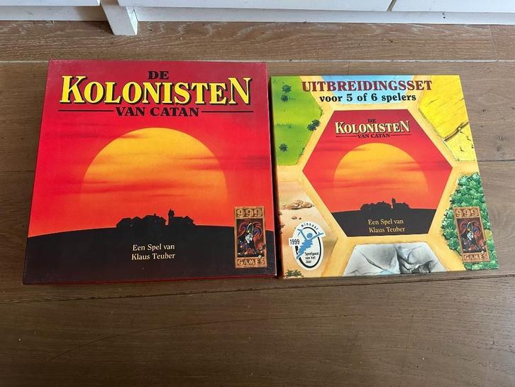 De Kolonisten van Catan bordspel met uitbreidingsset, Hobby en Vrije tijd, Gezelschapsspellen | Bordspellen, Zo goed als nieuw