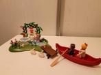 Playmobil prinsessentuin met bootje, Ophalen of Verzenden, Gebruikt, Complete set