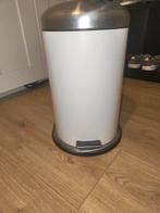 Ikea prullenbak Mjösa 12L, Huis en Inrichting, Woonaccessoires | Prullenbakken, Ophalen, Met pedaal, Zo goed als nieuw, Metaal