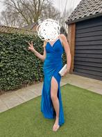 Galajurk blauw met glitter maat M, Kleding | Dames, Maat 38/40 (M), Galajurk, Blauw, Ophalen of Verzenden