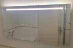 Mooie rechthoekige spiegel, met verlichting. In prima staat., Ophalen, 100 tot 150 cm, Overige typen, Zo goed als nieuw