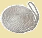 OPRUIMING WIT POLYSTER TOUW 8 & 16 mm. € 0,75/€ 1,95 p/meter, Watersport en Boten, Ophalen of Verzenden, Nieuw, Lijn of Blok
