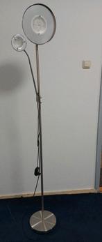 Groot grijze lamp  werk goed bubble light., Huis en Inrichting, Ophalen of Verzenden, Metaal, Minder dan 100 cm