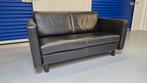 Zwarte leren Touche 2 zits design bank direct beschikbaar!!, Ophalen, Modern design, Gebruikt, 150 tot 200 cm