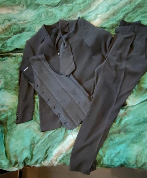 Trouwpak van Masterhand maat L42, Kleding | Heren, Kostuums en Colberts, Zo goed als nieuw, Maat 52/54 (L), Zwart, Ophalen of Verzenden