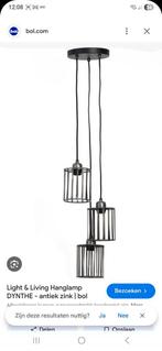 Mooie hanglamp, Huis en Inrichting, Lampen | Hanglampen, Gebruikt, Vintage, Ophalen of Verzenden, Metaal