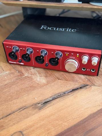Focusrite Clarett 4Pre USB audio-interface beschikbaar voor biedingen