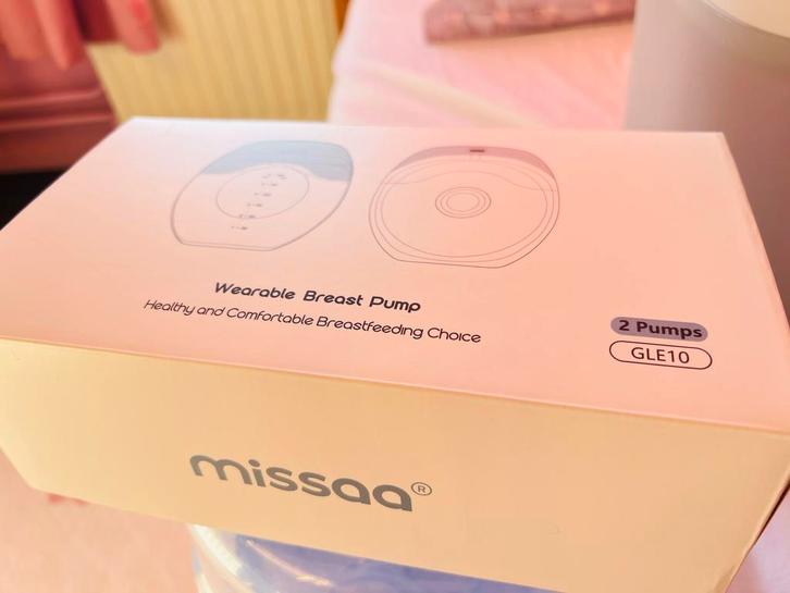 Elektrische Borstkolf - Missaa GLE10, Kinderen en Baby's, Babyvoeding en Toebehoren, Zo goed als nieuw, Borstkolf, Ophalen