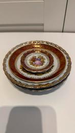 5 stuks Limoges porselein (C.P. Limoges), Antiek en Kunst, Antiek | Servies los, Ophalen of Verzenden