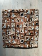 Kussen Hoes Poezen 40 x 40 cm., Huis en Inrichting, Ophalen of Verzenden, Zo goed als nieuw, Vierkant