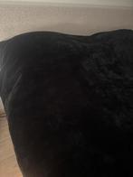 Zacht beddengoed overtrek 240/220, Zwart, Dekbedovertrek, Tweepersoons, Ophalen of Verzenden