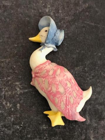 Beatrix Potter Magneet Beeldje Jemima Puddle-Duck (2) Nieuw beschikbaar voor biedingen