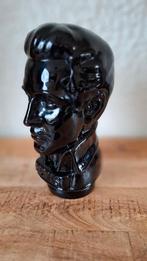 Zwart glazen hoofd elvis, Ophalen of Verzenden, Zo goed als nieuw