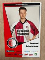 Fotokaart Schuiteman (Feyenoord, FC Den Bosch, RKC)., Ophalen of Verzenden, Nieuw, Feyenoord, Spelerskaart