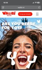 2 tickets voor Zaterdag 31 mei Walibi Holland, Twee personen