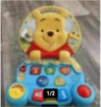 Disney Vtech Winny the pooh Ontdek en leer laptop, Ophalen of Verzenden, Winnie de Poeh of vrienden, Zo goed als nieuw, Overige typen