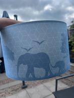 Lampenkap met dierensilhouet, Blauw, Rond, Ophalen of Verzenden, Zo goed als nieuw