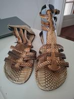 Handgemaakte sandalen, Ophalen, Bruin, Sandalen of Muiltjes, Onbekend