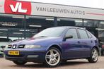 SEAT Leon 1.6-16V Stella | Inruilkoopje | Airco | (bj 2003), Auto's, Voorwielaandrijving, Stof, Gebruikt, Zwart