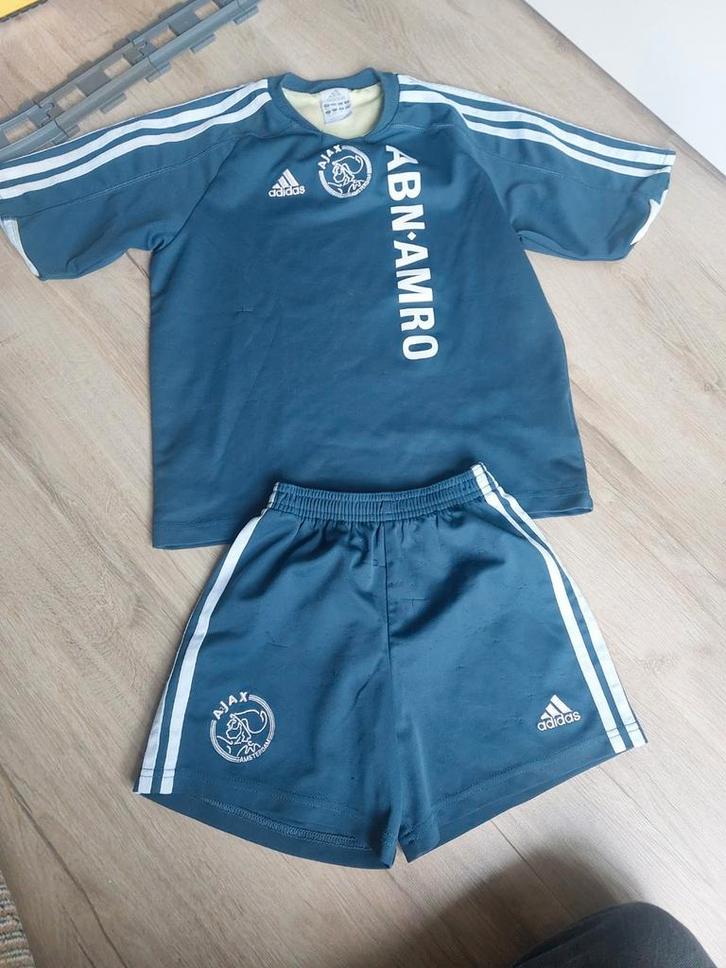 Vintage ajax shirt adidas kindertenue ABN-AMRO Maat 152, Sport en Fitness, Voetbal, Gebruikt, Shirt, Maat XS of kleiner, Ophalen of Verzenden