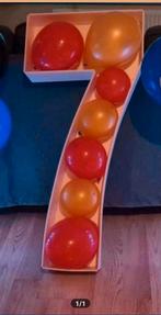 Verjaardag versiering 7jaar ballonnenstandaard, Ophalen of Verzenden