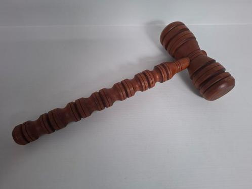 Houten voorzittershamer, Antiek en Kunst, Curiosa en Brocante, Ophalen of Verzenden