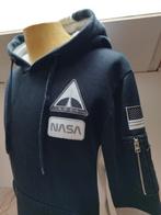 Alpha Industries Space Camp Nasa Hoodie trui S Zwart, Kleding | Heren, Alpha Industries, Verzenden, Zwart, Zo goed als nieuw