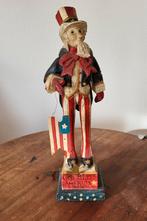 Houten Uncle Sam - God Bless America, Ophalen