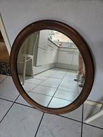 Grote ovale eiken spiegel Pieterman, Antiek en Kunst, 50 tot 100 cm, Minder dan 100 cm, Ophalen of Verzenden, Ovaal