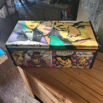 Herman Brood Broodtrommel + Beschuitbus beschikbaar voor biedingen