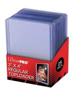 Ultra Pro Toploaders 3X4 Regular 25 stuks, Nieuw, Sleeves of Kaarthoesjes, Ophalen of Verzenden