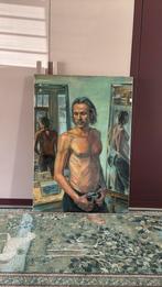 Portret van Giorgi 100x70cm olieverf op doek, Ophalen