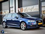 Audi A3 Sportback 1.4 TFSI S-Line | DRIVE SELECT | TREKHAAK, Gebruikt, Blauw, Origineel Nederlands, 1500 kg