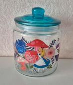 Alice in wonderland glazen voorraadpot, Ophalen of Verzenden, Zo goed als nieuw