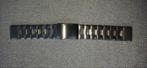 Zilver titanium horlogeband,  Quickfit, 22mm, Garmin, Ophalen of Verzenden, Nieuw, Zilver, Android