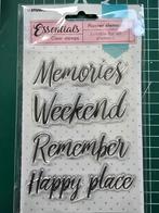 SL-PES-STAMP07 Sl Clearstamp Planner Essentials 07, Ophalen of Verzenden, Nieuw, Clearstamp