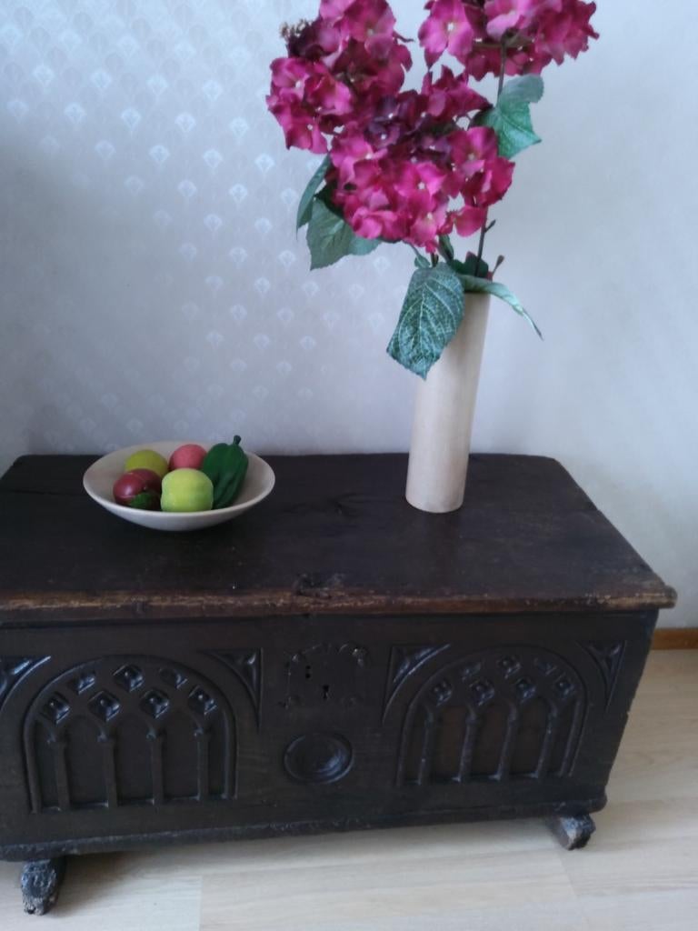 Antiek speksteen, Ophalen of Verzenden, Koper of Brons