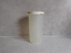 Tupperware Ruimtespaarder Rond 650 ml. Crème, Ophalen of Verzenden, Zo goed als nieuw, Crème, Bus of Trommel